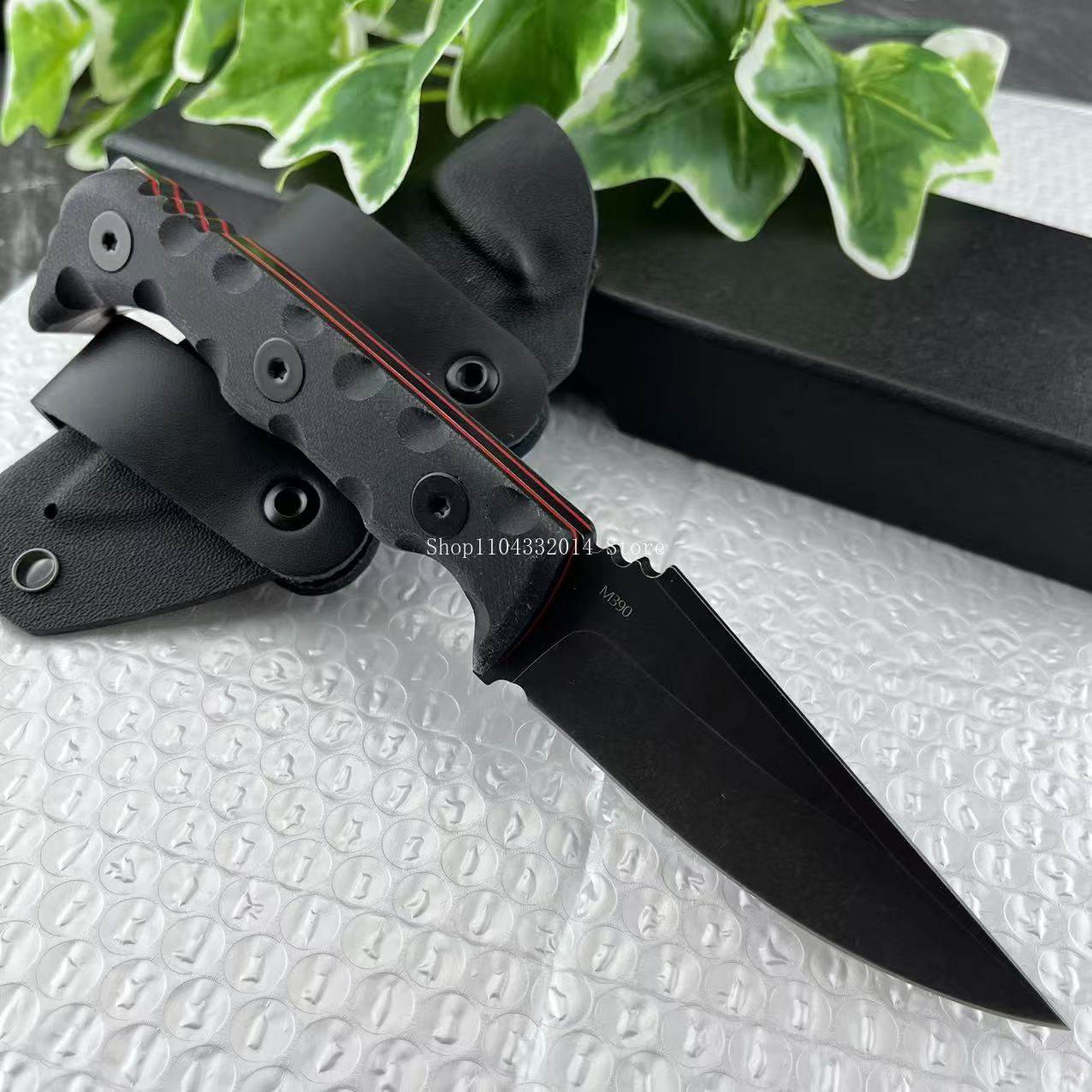 Survival Knife Full Tang - 내구성이 뛰어난 7Cr13Mov 야외용 고정날 나이프