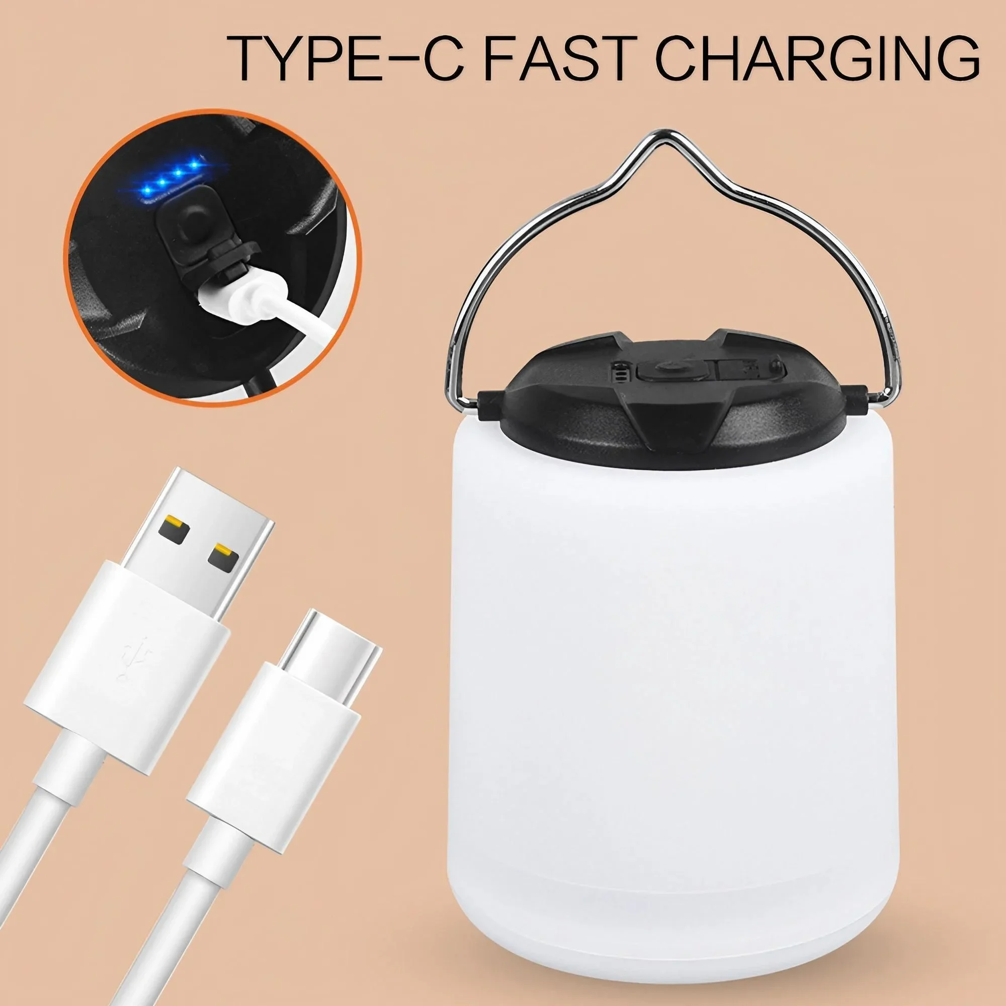 3단계 밝기 조절 가능한 USB 충전식 야외 LED 캠 - Outdoor Adventure Enthusiast 리뷰 및 가격