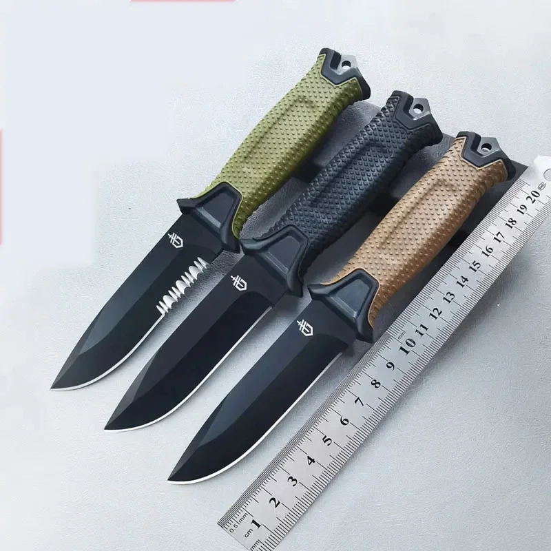 야외용 접이식 칼 다용도 캠핑용 고경도 날카로운 생존  - Survival Knife Full Tang 리뷰 및 가격