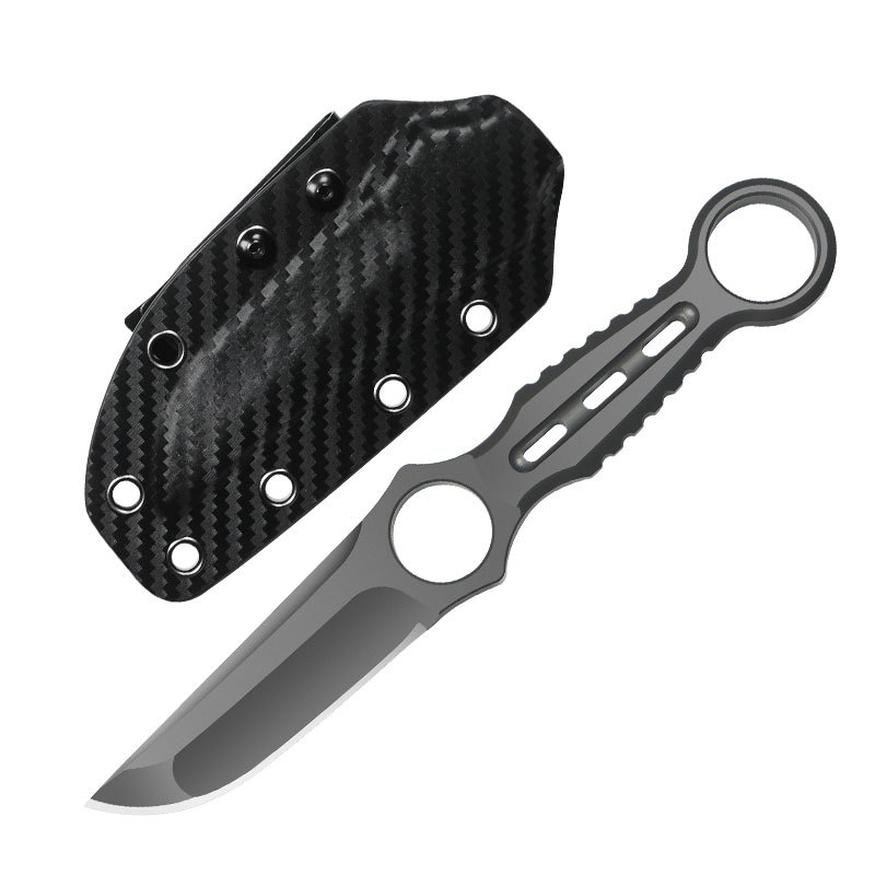 TRSKT 쿨 포켓 나이프 5MM 두께의 AUS-10  - Survival Knife Full Tang 리뷰 및 가격