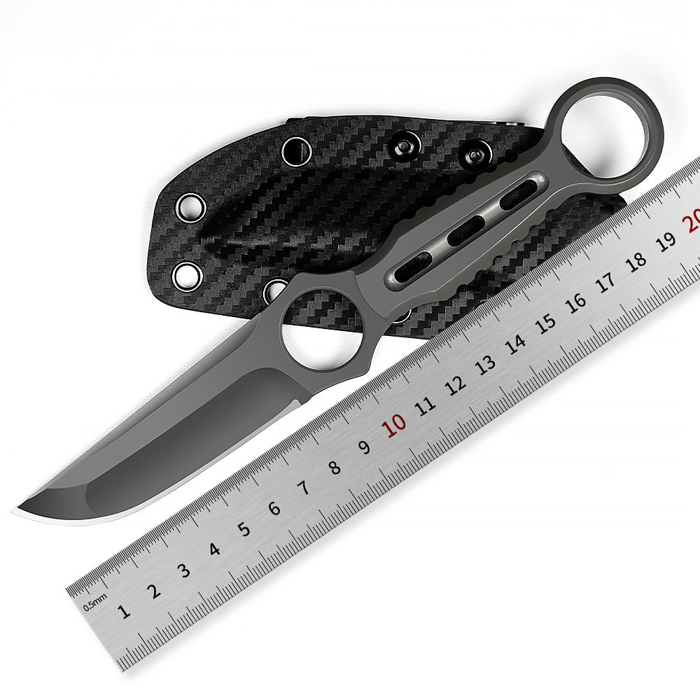 TRSKT 쿨 포켓 나이프 5MM 두께의 AUS-10  - Survival Knife Full Tang 리뷰 및 가격